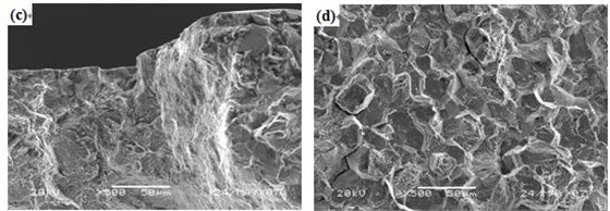 圖12-13 (c、d、e)斷口微觀形貌