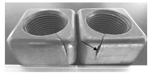 螺母鍛造裂紋形貌